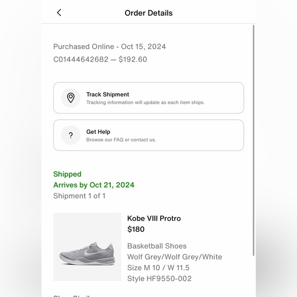 Kobe 8 Wolf Grey - Picture 7 of 7